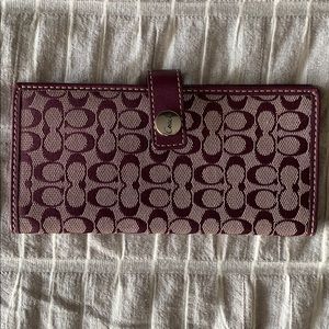 Coach Checks and Cards holder